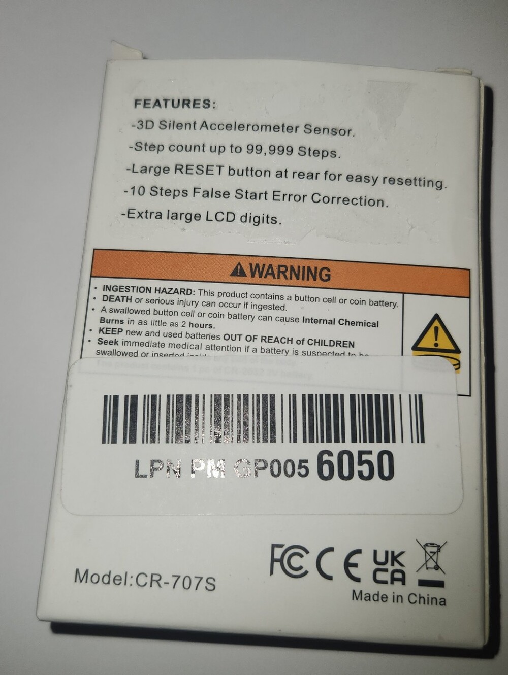 3 D Pedometer Step Counter - Picture 3 of 5